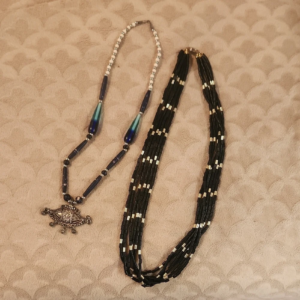 Advance Jewellry 2 Necklace Set Made In India